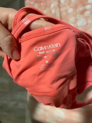 Calvin Klein performance crop top built in bra Pink Size M - $15 (70