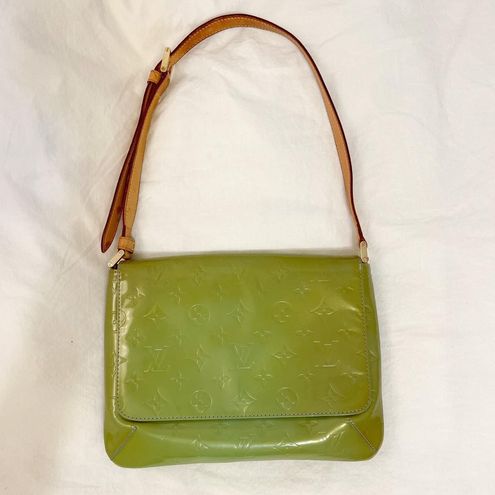 Vintage Louis Vuitton Green Monogram Vernis Shoulder Bag – Treasures of NYC