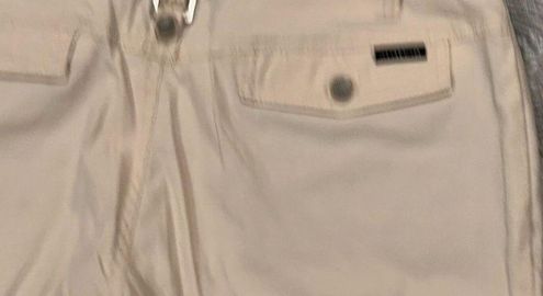 Athleta Dipper Cargo Pants size 14T 14 Tall Utility Pant Beige