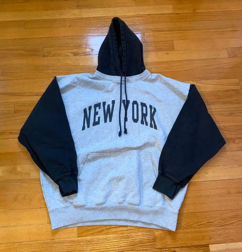 John Galt Gray New York Hoodie