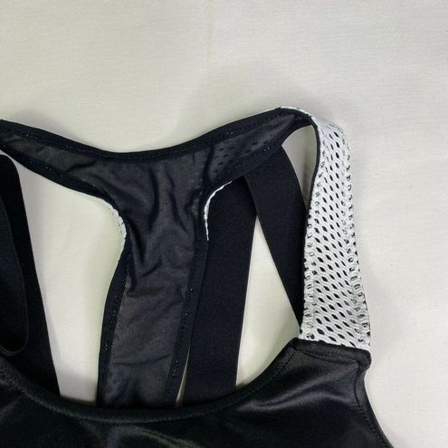 Koral Sports Bra Women XS Forte Black White Mesh Racerback Activewear  Athleisure - $35 - From Taylor