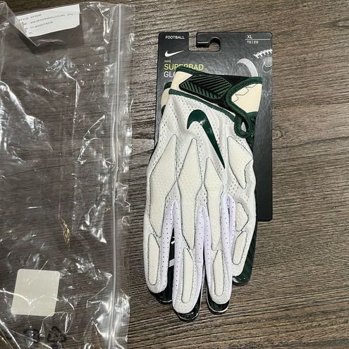 Nike NWT Superbad Football Gloves NFL New York Jets Green White Size XL -  $52 New With Tags - From Ashley