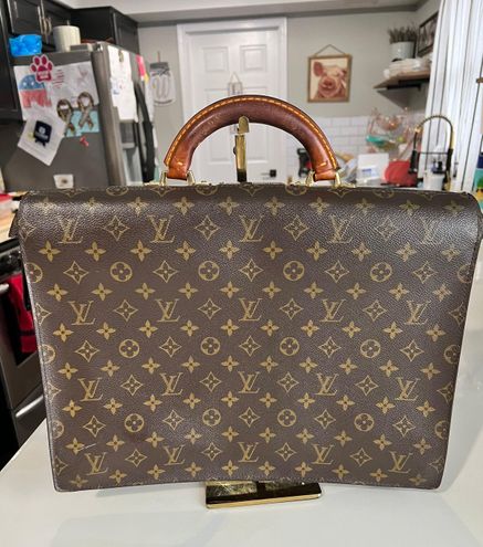 Louis Vuitton Serviette Fermoir Tan - $452 - From Fancy