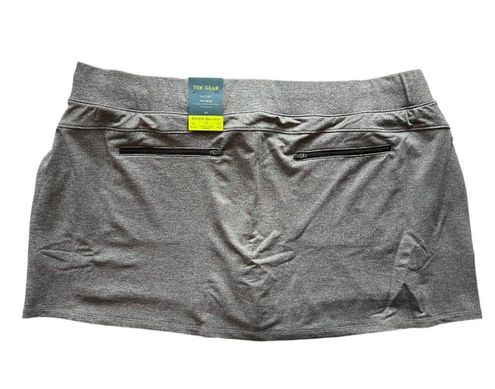 Tek Gear Skort, On The Go Gear, Athleisure, Activewear, Gray Size 3X - $22  New With Tags - From Resale