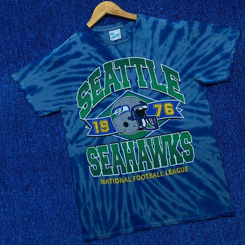 Seattle Seahawks Tie Dye T-Shirt Size XL