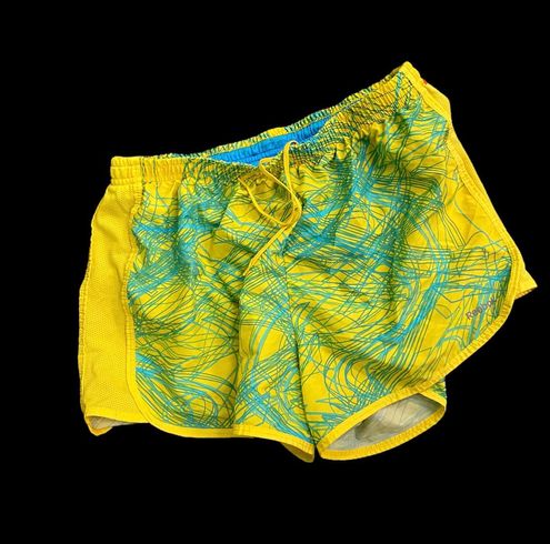 Reebok Cute yellow and blue Play Dry Shorts medium - $5 - From Tiffany