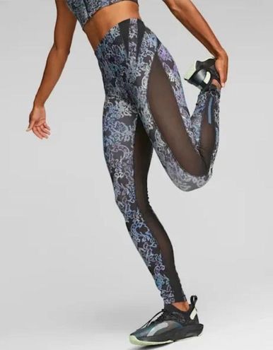 Puma Leggings X Koché Tech Tights Pattern Mesh Sheer Size Medium