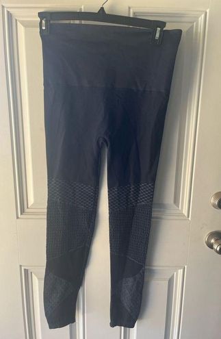 Spanx Leggings Seamless Moto Leggings Indigo Sky navy blue