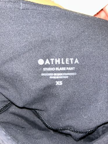 ATHLETA Studio Flare Pant, Black