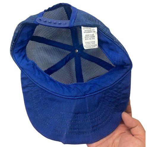 American Vintage Men's Hat - Blue