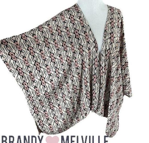Brandy Melville Made in Italy JK 12 One Size Zip Up Hoodie