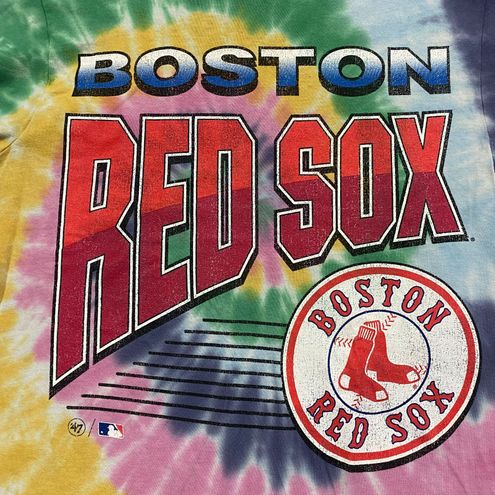 47 Brand Boston Red Sox Tie Dye Baseball Tee Size Small. - $22