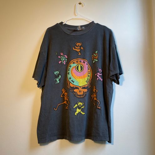 Grateful Dead Tie Dye H&M Divided Adult Tshirt Size XS Oversized Basketball  Dunk