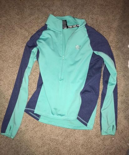 Victoria's Secret Pink Ultimate Deep Half Zip Pullover Jacket