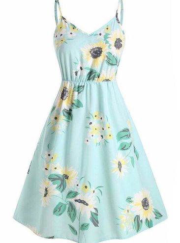 Rosegal sunflower deals dress