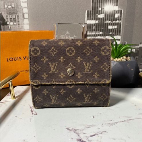 Louis Vuitton Authentic Mini Lin Wallet - $238 - From Vonna