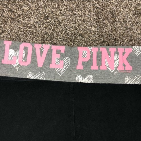 PINK - Victoria's Secret Women's Fold Over Yoga Pants Capris Size Medium -  $16 - From Emma