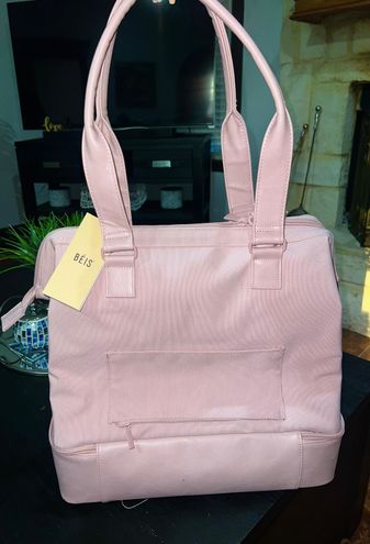 BÉIS 'The Mini Weekender' in Atlas Pink - Mini Weekender & Small Overnight  Travel Bag