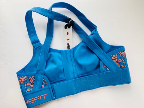 SHEFIT sports SHEFIT- Flex Sports Bra Medium Impact Blue Athletic