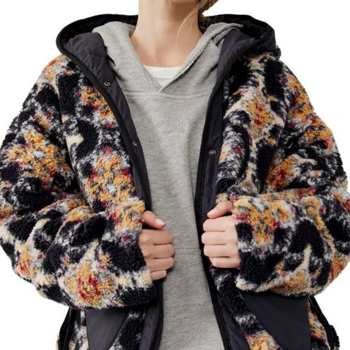 Free People Movement - Jacquard Elevation Reversible Fleece