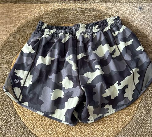 Lululemon Like-New Hotty Hot Shorts Heritage 365 Camo Green