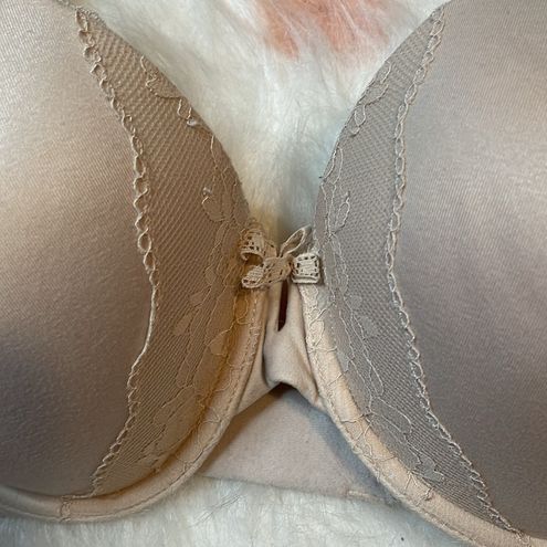 Victoria's Secret Body By Victoria Perfect Shape Tan Cream Bra Size 36D -  $19 - From Tara