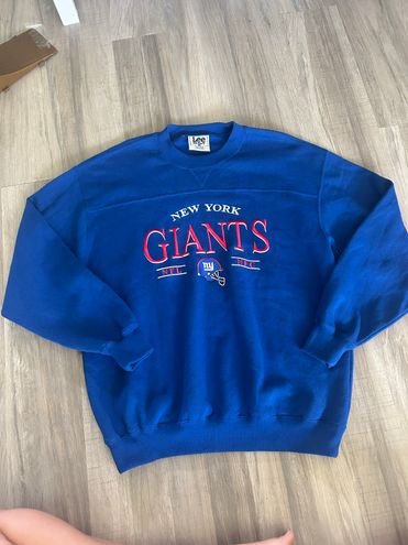 New York Giants Vintage Lee Sport Embroidered Shirt Size Medium