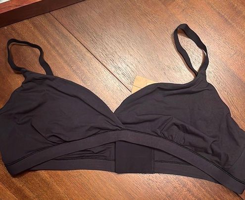 SKIMS Crossover Bralette Onyx