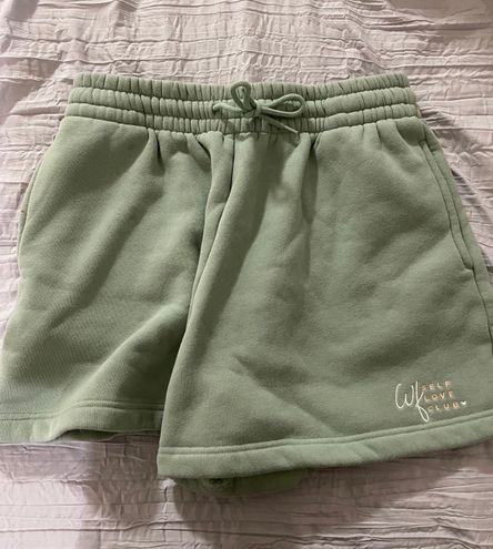 White Fox Boutique Sweat Shorts Size L 