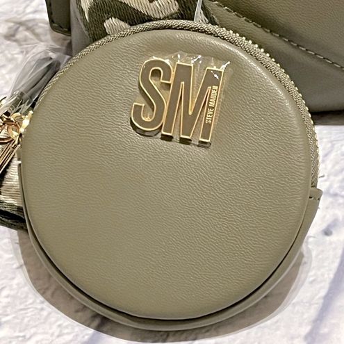 Steve Madden New crossbody olive green purse - $55 (31% Off