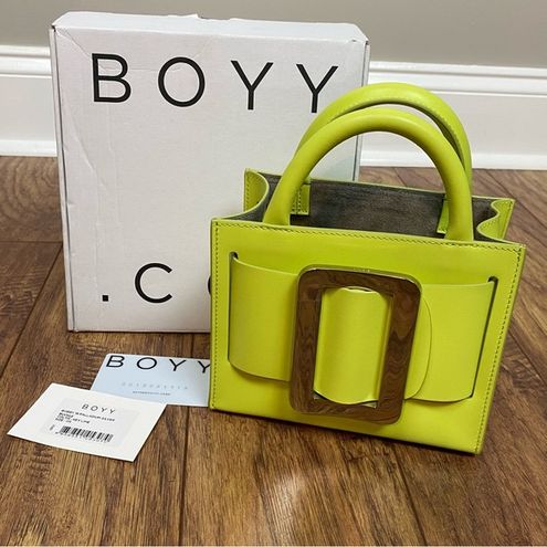 Palladium BOYY Bobby 18 Silver Buckle Color Key Lime Green - $790 New With  Tags - From Lauren