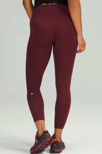 Lululemon Base Pace High Rise Tight Red Merlot Leggings 14 Nwt - $98 New  With Tags - From Marie