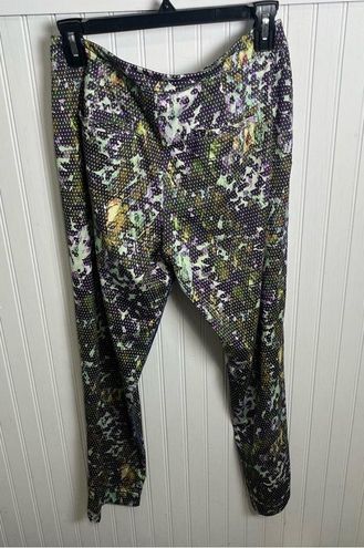 Lululemon Drawstring Purple & Green Dance Studio Pants Size 6 - $45 - From  Katie