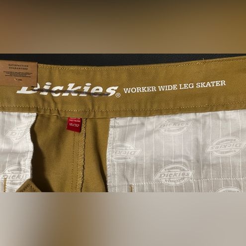 Dickies GIRL Wide Leg worker High Waisted Skater Pants 15/32 - $44