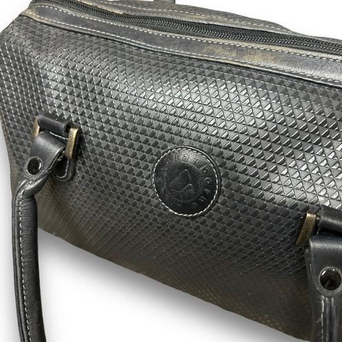 New Vintage Liz Claiborne Black Crocodile Vegan Leather Handbag Purse/Key  Chain | eBay