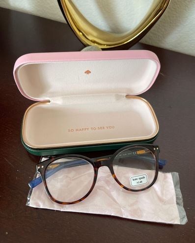 Kate Spade NEW YORK Kaylin 49MM Round Reading Glasses strength  with  case - $51 New With Tags - From daisy