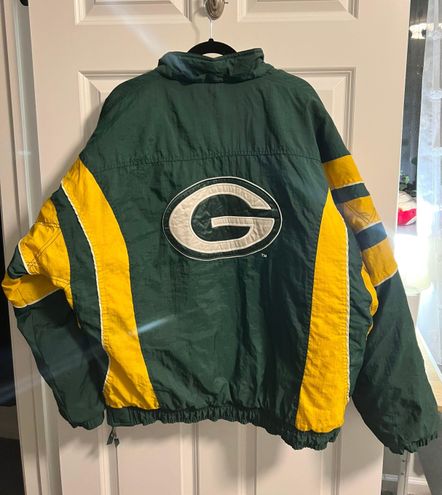 Vintage Starter Pro Line Authentic Green Bay Packers Jacket Puffer Size L