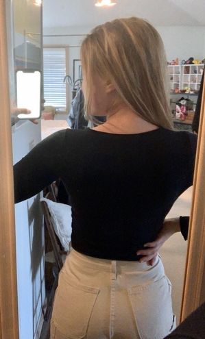 Brandy Melville Black Long Sleeve Top Size XS - $25 - From Claire