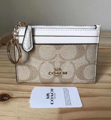 Coach Card Holder White - $65 (16% Off Retail) New With Tags - From Aya