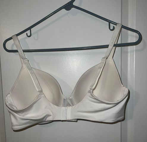 Calvin Klein Racerback Front Close Bra, Sz 38C White - $23 - From Chandra