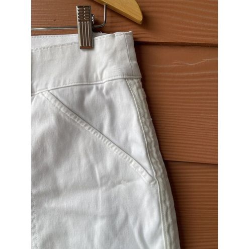 Betabrand Spanx Women Plus Size 1X Shorts Mid Rise Stretch White Excellent  - $33 - From Ninatan