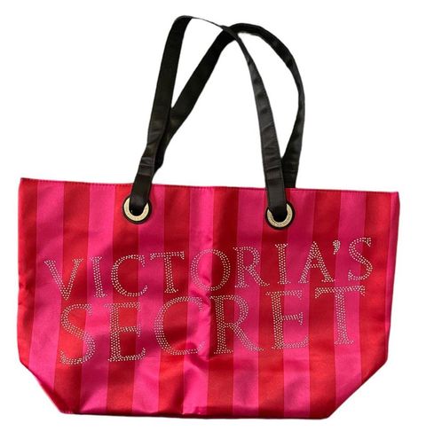 Victoria's Secret, Bags, Victorias Secret Black Tote Nwot