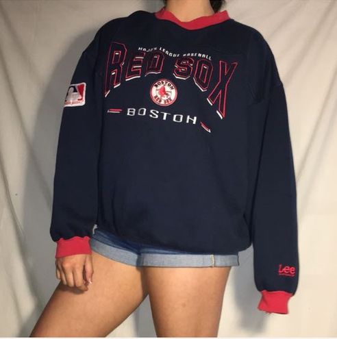 Lee, Shirts, Vintage Lee Sport Boston Red Sox Crewneck Sweatshirt