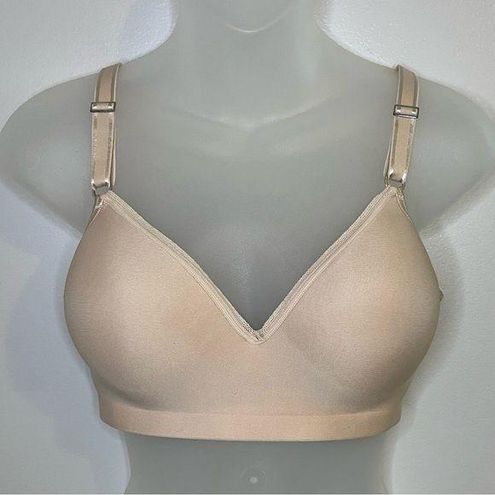 Hanes-Ultimate Smooth Inside and Out Foam ComfortFlex Fit and Wirefree Bra-HU05  