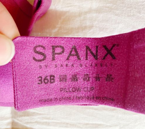 Spanx Magenta Pillow Cup Bra Purple Size 36 B - $22 - From Shop