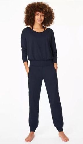 Sweaty Betty Gary Navy Blue Long Sleeve Jumpsuit Yoga Athleisure Pockets  Size XXL - $60 - From Destiny