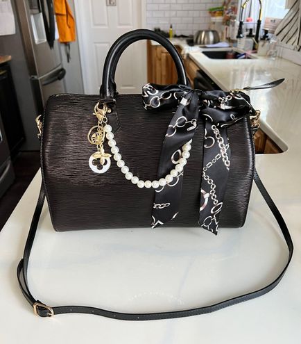 Louis Vuitton Speedy 30 Black & Pearls - $508 - From Fancy