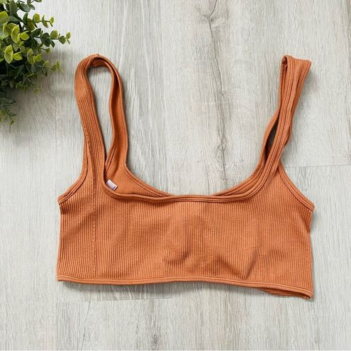 Urban Outfitters Pullover Bralette Orange Sz XL - $24 - From Samantha