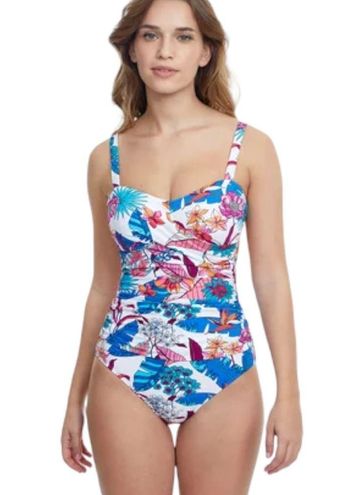 Profile New! by Gottex Bohemian Gypsy D-Cup Underwire Tankini Top