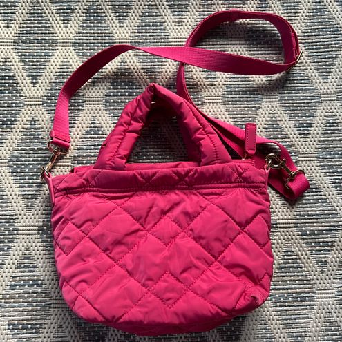 Marc Jacobs Pink Quilted Nylon Mini Tote Bag. Color: Peony - $150 - From  Alyssa